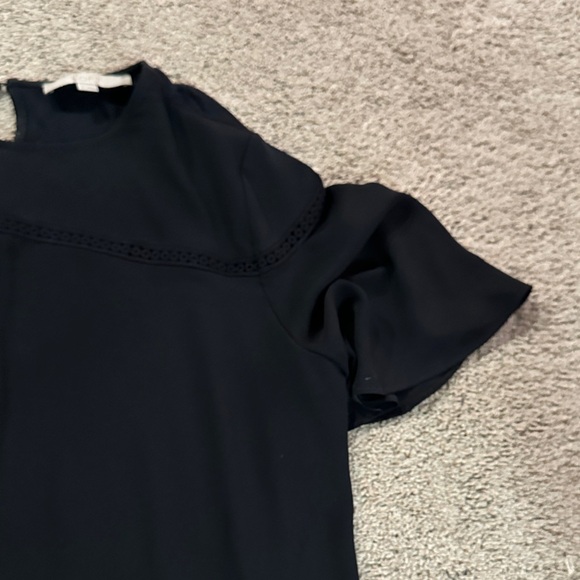 LOFT Elegant Black Blouse - Picture 5 of 8